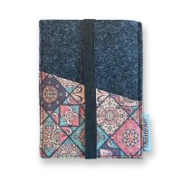 Filztasche klein "Mosaik" - verschiedene Farben