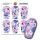 Dexcom G6 Sticker - 6er Set "Purple Flowers"