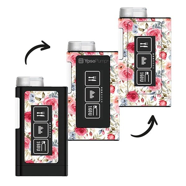 Mylife Ypsopump Sticker - Red Roses