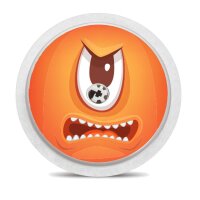 FreeStyle Libre 2 Sticker - 6er Set "Monsterparty"