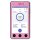 Omnipod Dash Sticker - Rosa Glitzer