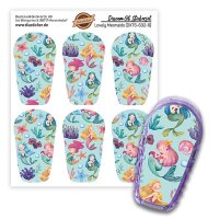 Dexcom G6 Sticker - 6er Set "Lovely Mermaids"