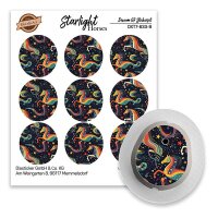 Dexcom G7 Sticker - 9er Set "Starlight Horses"