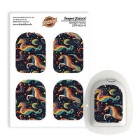 Omnipod Podsticker - Starlight Horses (4er Set)