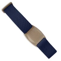 FreeStyle Libre (1 & 2) Fixierband - Halter: Gitter Beige (Bandfarbe wählbar)