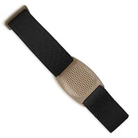 FreeStyle Libre (1 & 2) Fixierband - Halter: Gitter Beige (Bandfarbe wählbar)