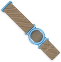 FreeStyle Libre (1 & 2) Fixierband - Halter: Ring Hellblau (Bandfarbe wählbar)