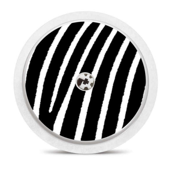 FreeStyle Libre 2 Sticker - Zebra