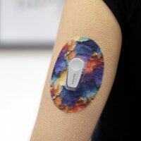 Dexcom G6 Pflaster - Colorful Smoke