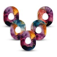 Dexcom G7 Pflaster - Colorful Smoke