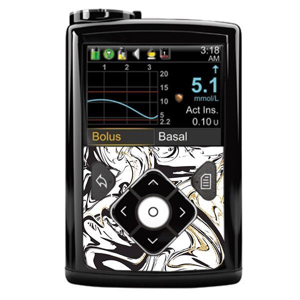 Minimed Sticker (600/700er-Serie) - Marble