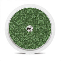 FreeStyle Libre Sticker (Messgerät) - Green Damask