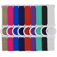 FreeStyle Libre (1 & 2) Fixierband - Halter: Ring Weiß (Bandfarbe wählbar)