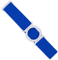 FreeStyle Libre (1 & 2) Fixierband - Halter: Ring Weiß (Bandfarbe wählbar)