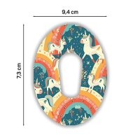 Dexcom G6 Pflaster - Unicorn Glow