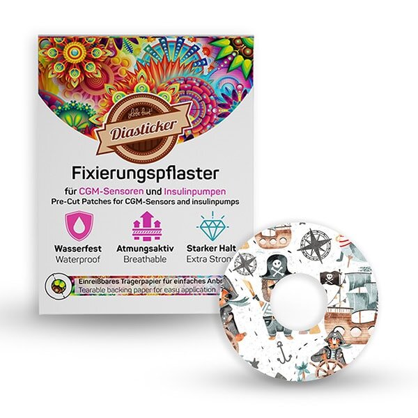 FreeStyle Libre 3 Pflaster - Ahoy Pirates