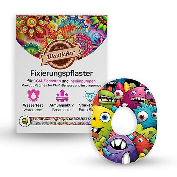 Dexcom G7 Pflaster - Monster-Mania