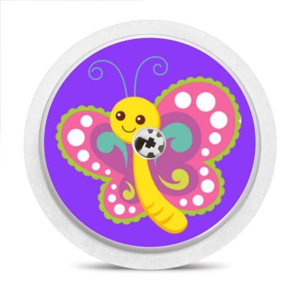 FreeStyle Libre 2 Sticker - Butterfly