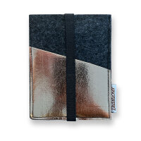 Filztasche klein "Roségold" - verschiedene Farben