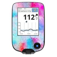 FreeStyle Libre Sticker (Messgerät) - Watercolor