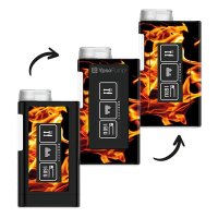 Mylife Ypsopump Sticker - Flames