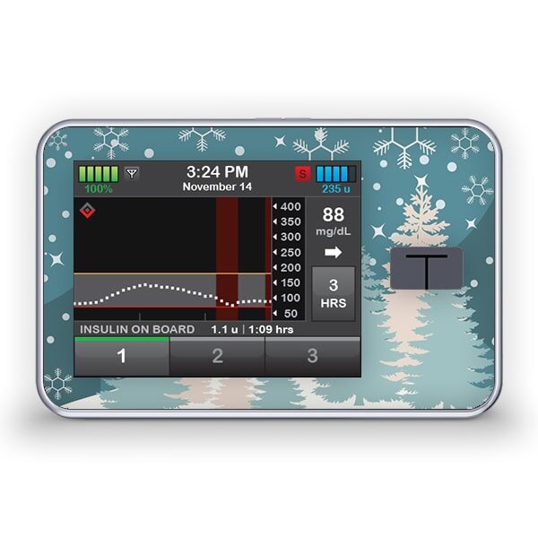 Tandem t:slim X2 Sticker – Winter Wonderland