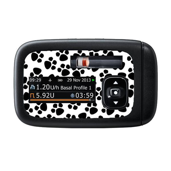 Accu-Chek Insight Sticker - Tierpfoten