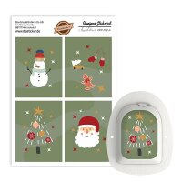 Omnipod Podsticker – Christmas (4er Set)