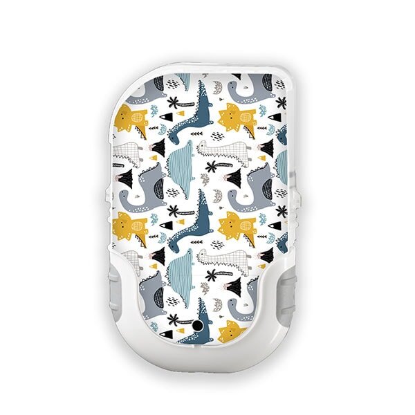 Accu-Chek Solo Sticker - Dino-tastic