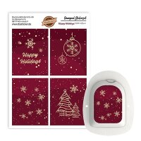 Omnipod Podsticker – Happy Holidays (4er Set)