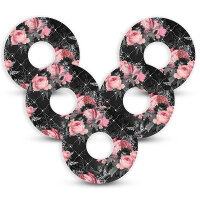 FreeStyle Libre 3 Pflaster - Black Floral