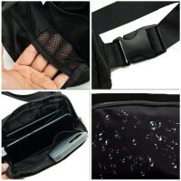 Bauchtasche für Diabeteszubehör (Schwarz)