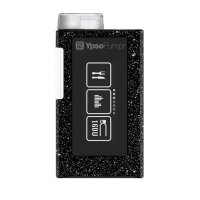 Mylife Ypsopump Sticker - Schwarz Glitzer (3 Tragevarianten)