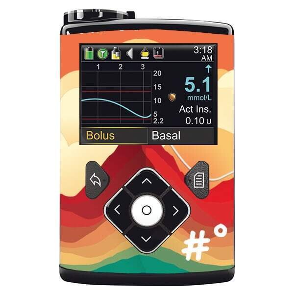 Minimed Sticker inkl. Clip (600/700er-Serie) - My Highs and Lows (Communit...