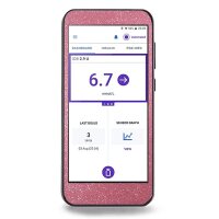 Omnipod 5 Sticker - Rosa Glitzer | Diasticker®