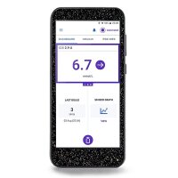 Omnipod 5 Sticker - Schwarz Glitzer | Diasticker®