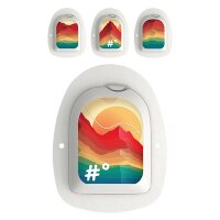 Omnipod Podsticker - My Highs and Lows (4er Set)