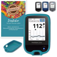 FreeStyle Libre Schutzhülle aus Silikon | Aquamarine