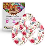 Dexcom G6 Pflaster - Red Roses