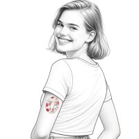 Dexcom G6 Pflaster - Red Roses