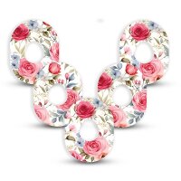 Dexcom G7 Pflaster - Red Roses