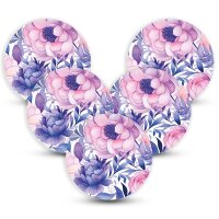 Overpatches - Purple Flowers