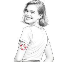 FreeStyle Libre 3 Pflaster - Red Roses