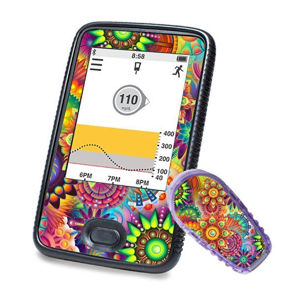Dexcom G6 Sticker (Receiver + Transmitter) - Lebe bunt