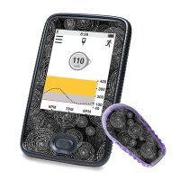 Dexcom G6 Sticker (Receiver + Transmitter) - Black Circles