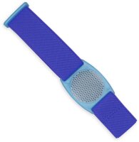 FreeStyle Libre (1 & 2) Fixierband - Halter: Gitter Hellblau (Bandfarbe wählbar)
