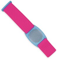 FreeStyle Libre (1 & 2) Fixierband - Halter: Gitter Hellblau (Bandfarbe wählbar)