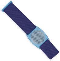 FreeStyle Libre (1 & 2) Fixierband - Halter: Gitter Hellblau (Bandfarbe wählbar)