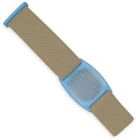 FreeStyle Libre (1 & 2) Fixierband - Halter: Gitter Hellblau (Bandfarbe wählbar)