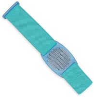 FreeStyle Libre (1 & 2) Fixierband - Halter: Gitter Hellblau (Bandfarbe wählbar)